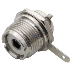 UC1 gniazdo okrągłe z nakrętką