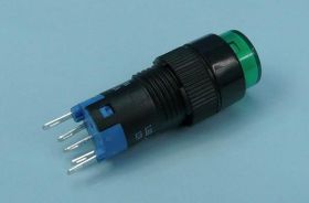 PBO-12AG 3,0A/250V GREEN PRZEŁ.PODŚ.12V