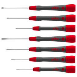 Wiha 42991 PicoFinish&#xAE; SL/PH Fine Screwdriver Set, 7 Piece