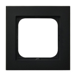 SONATA czarny met. R-1R/33 ramka 1-krotna OSPEL