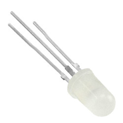 LED, THT, Zielony, czerwony, 3-Pin, 3 V, 60 °, Vishay