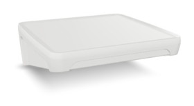 ABS enclosure kit, (L x W x H) 203 x 220 x 83.7 mm, white, IP65, 35122076.HMT1