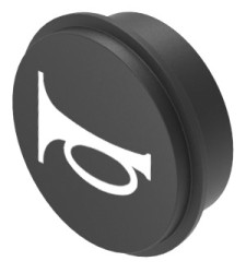 Nakładka do klawiatury, typ: Wkładka do klawiatury, symbol - róg sygnałowy, do użytku z: Klawiatury serii 09