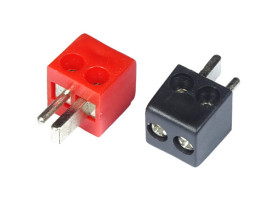 Wtyk głośnikowy kątowy typ II na przewód