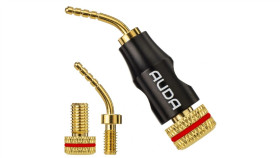 Wtyk Szpilka Głośnikowy Auda Prestige Czerwony