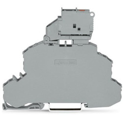 Dwurzędowa złączka szynowa WAGO poziomy: 2 14AWGWciskane TOPJOB S