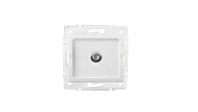 Kanlux Mowion Logi 02-1301-002 Białe Gniazdo Antenowe Typu F