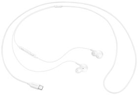 Samsung EO-IC100BWEGEU Słuchawki douszne przewód stereo biały Dźwięk o wysokiej rozdzielczości regulacja głośności, wyci