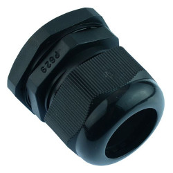 PG29 Black Nylon Cable Gland IP68