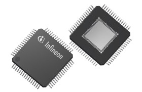 Mikrokontroler Infineon XMC4100 / XMC4200 XMC4000 TQFP 64-pinowy Powierzchnia ARM Cortex M4 256kB 32 bit 80 MHz, 40 kB