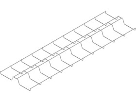 Korytko siatkowe KDSD300H50/3 970170 BAKS