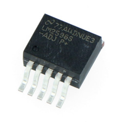 Przetwornica step-down - LM2596S-ADJ TO263 1,23V-37V 3A