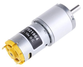 Silnik DC, 6→ 15 V., 990 mA, 7,98 W, 112 obr./min, 78,4 gcm, RS PRO
