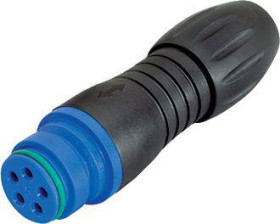 binder 99 9134 62 12-20 Złącze żeńskie kablowe złącze żeńskie proste Seria: 720 Łączna ilość styków: 12 1 szt.