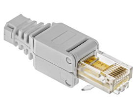 Wtyk RJ45 kat.5e - mechaniczny