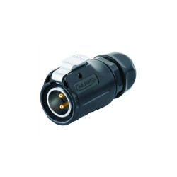 LP-20-C02PE-01-022, CNLINKO, Złącze okrągłe, wodoodporne, wtyczka męska, 2 pin, 20A/500V,...