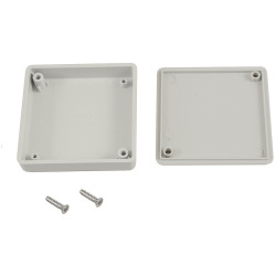 Hammond 1551TTGY Miniature Plastic Enclosure 60 x 60 x 15 Grey