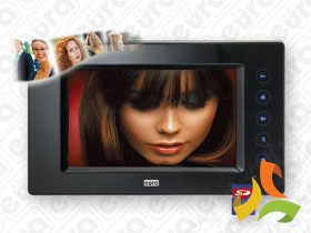 Monitor do wideodomofonu 2-żyłowego ekran dotykowy 7" EURA VDA-09A5