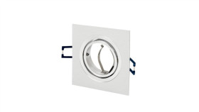 Ledom Oprawka Oczko Kwadrat Biała Szcz Ruchoma