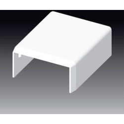 KOPOS 8601_HB End Piece White 32x15mm Wall/Ceiling Flammable/Dust Safe