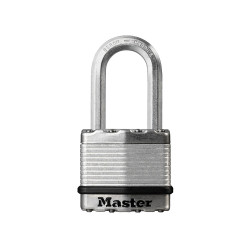 Master Lock M1EURDLF Excell&#x2122; Laminated Steel 45mm Padlock 4-Pin - 38mm Shackle