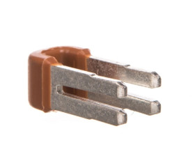 Mostki łączeniowe fazowe 63A 12mm brązowe /10szt./ KN99P