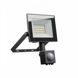 Reflektor LED 20W +czuj. CW czarny N-LUX4 174312