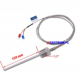 TERMOPARA K ( 0-800℃ ) 1/2" ( 5*150mm )
