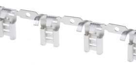 Konektor płaski Żeński 6.35 x 0.81mm długość 17mm Izolacja: Nieizolowane Cyna