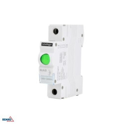 Lampka modułowa 1-fazowa zielona LED SL8 230V A15-SL8-ZI