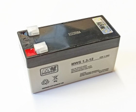 MWS-1,3-12 akumulator żelowy AGM 12V / 1,3Ah