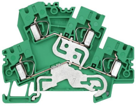 Złączka szynowa ochronna ZDK 4-2 PE 8671050000 /50szt./