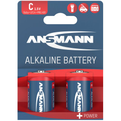 Ansmann 1513-0000 Red-Line C Battery Alkali-Manganese 1.5V 2 Pack