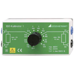 Gossen Metrawatt M662A Shunt Adapter Tests Insulation Resistance Accuracy