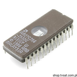 AM27C256-255DC 256Kbit UV EPROM DIP28CW AMD USED