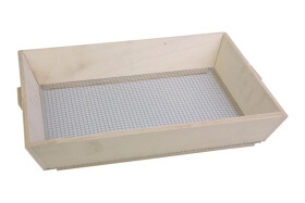 Perel Rectangular Strainer 22x32 cm - Efficient Sifting and Drainage