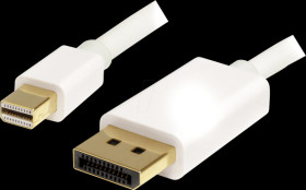 MDP2DPMM1MW Cable Mini DisplayPort auf DP 4k 1 m, white