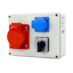 Rozdzielnica siłowa n/t 1x16A 5P 1x230V L-0-P IP44 NBOX19.7 Next