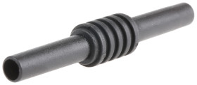 Adapter do złącz pomiarowych, rodzaj: Żeńskie-żeńskie, wtyk: 4mm, 32A, Czarny, 1kV