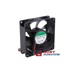 Wentylator 80x25 12V EE80251BX B kulka 1.8W 56m3h EE80251BX-A99