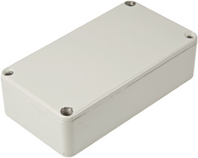 Obudowa Aluminium odlewane szerokość zew. 60,5 mm długość zew. 112 mm wys. zew. 31 mm Hammond IP54 Szary