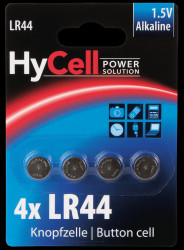1516-0024 4x Ansmann HyCell alkaline button cells, LR44