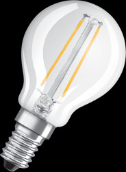 4058075434349 LED bulb STAR E14, 1,5 W, 136 lm, 2700 K, filament