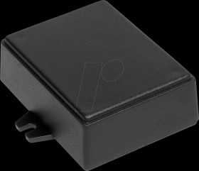 Industrial housing, 96 x 59 x 28 mm, IP54, black