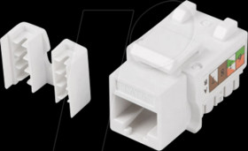 KSU6-1090 Keystone module RJ45, Cat.5e, UTP 90°