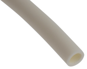 Rura gumowa średnica wew 8mm średnica zew 11.2mm Laboratorium Biały długość 3m