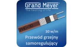 Kabel Grzejny Samoregulujący Phc-30, 30W/M