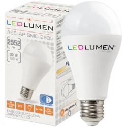 Żarówka A65-AP E27 22W 2552lm LED CCD NW biała neutralna
