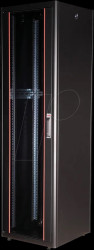 26210211 19-inch network cabinet, 42 U, 600 mm depth, black