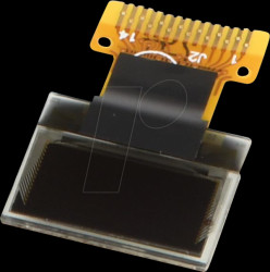 DEP064032A-W OLED, 64x32 px, white/black, 0.5inch